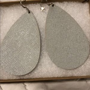 Nickel & Suede earrings